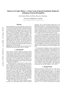 Token-Level Logits Matter: A Closer Look at Speech Foundation Models for Ambiguous Emotion Recognition