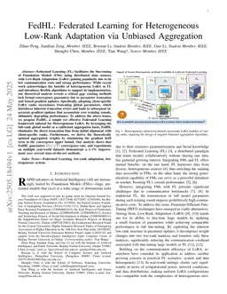 FedHL: Federated Learning for Heterogeneous Low-Rank Adaptation via Unbiased Aggregation