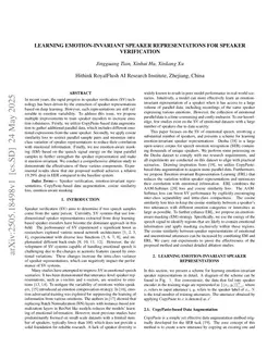 Learning Emotion-Invariant Speaker Representations for Speaker Verification