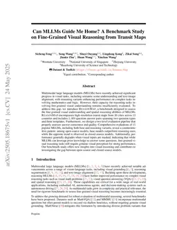 Can MLLMs Guide Me Home? A Benchmark Study on Fine-Grained Visual Reasoning from Transit Maps