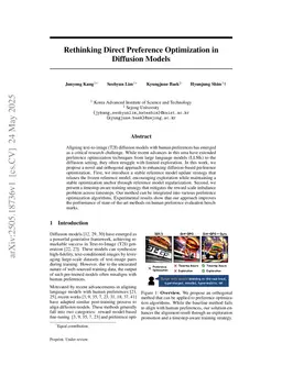 Rethinking Direct Preference Optimization in Diffusion Models