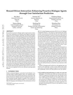 Reward-Driven Interaction: Enhancing Proactive Dialogue Agents through User Satisfaction Prediction