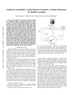 Guided by Guardrails: Control Barrier Functions as Safety Instructors for Robotic Learning