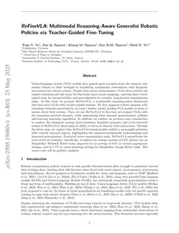 ReFineVLA: Reasoning-Aware Teacher-Guided Transfer Fine-Tuning
