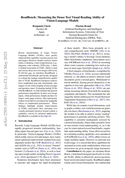 ReadBench: Measuring the Dense Text Visual Reading Ability of Vision-Language Models