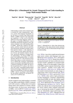 RTime-QA: A Benchmark for Atomic Temporal Event Understanding in Large Multi-modal Models