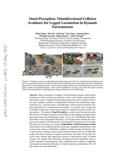 Omni-Perception: Omnidirectional Collision Avoidance for Legged Locomotion in Dynamic Environments