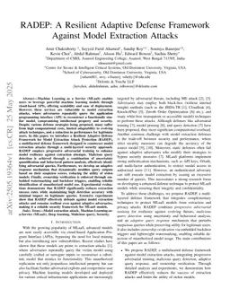 RADEP: A Resilient Adaptive Defense Framework Against Model Extraction Attacks