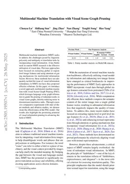 Multimodal Machine Translation with Visual Scene Graph Pruning