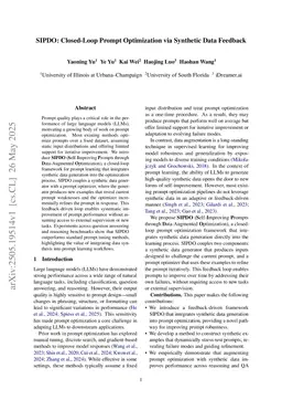 SIPDO: Closed-Loop Prompt Optimization via Synthetic Data Feedback