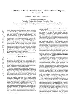 Mel-McNet: A Mel-Scale Framework for Online Multichannel Speech Enhancement