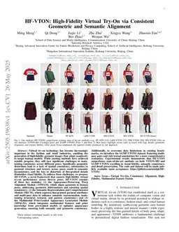 HF-VTON: High-Fidelity Virtual Try-On via Consistent Geometric and Semantic Alignment