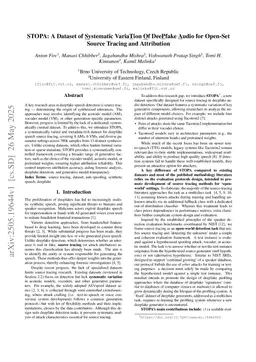 STOPA: A Database of Systematic VariaTion Of DeePfake Audio for Open-Set Source Tracing and Attribution