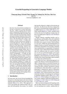 Graceful Forgetting in Generative Language Models