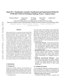 SuperAD: A Training-free Anomaly Classification and Segmentation Method for CVPR 2025 VAND 3.0 Workshop Challenge Track 1: Adapt & Detect