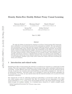 Density Ratio-Free Doubly Robust Proxy Causal Learning