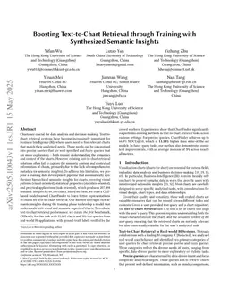 Boosting Text-to-Chart Retrieval through Training with Synthesized Semantic Insights