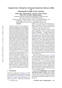 ComplexFormer: Disruptively Advancing Transformer Inference Ability via Head-Specific Complex Vector Attention