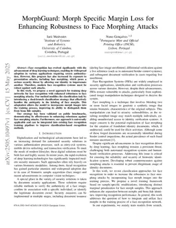 MorphGuard: Morph Specific Margin Loss for Enhancing Robustness to Face Morphing Attacks
