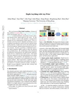 Depth Anything with Any Prior