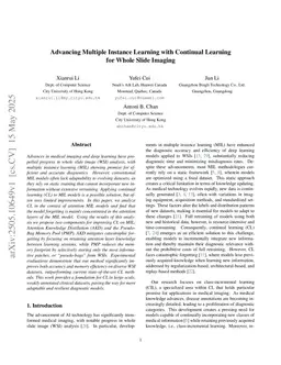 Advancing Multiple Instance Learning with Continual Learning for Whole Slide Imaging