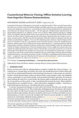 Counterfactual Behavior Cloning: Offline Imitation Learning from Imperfect Human Demonstrations