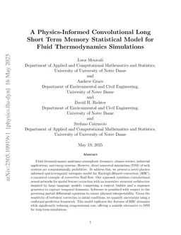 A Physics-Informed Spatiotemporal Deep Learning Framework for Turbulent Systems