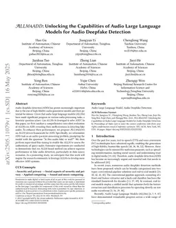 ALLM4ADD: Unlocking the Capabilities of Audio Large Language Models for Audio Deepfake Detection
