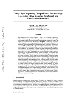 CompAlign: Improving Compositional Text-to-Image Generation with a Complex Benchmark and Fine-Grained Feedback
