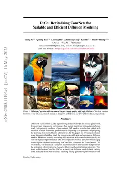 DiCo: Revitalizing ConvNets for Scalable and Efficient Diffusion Modeling