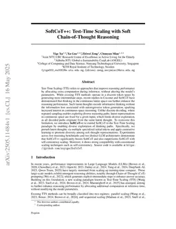 SoftCoT++: Test-Time Scaling with Soft Chain-of-Thought Reasoning