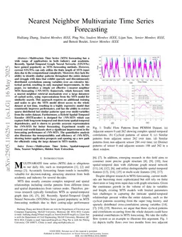 Nearest Neighbor Multivariate Time Series Forecasting