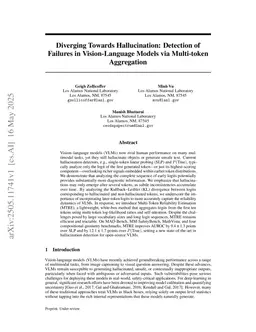 MTRE: Multi-Token Reliability Estimation for Hallucination Detection in VLMs