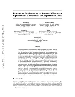 Permutation Randomization on Nonsmooth Nonconvex Optimization: A Theoretical and Experimental Study