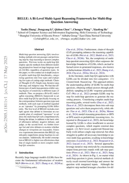 BELLE: A Bi-Level Multi-Agent Reasoning Framework for Multi-Hop Question Answering