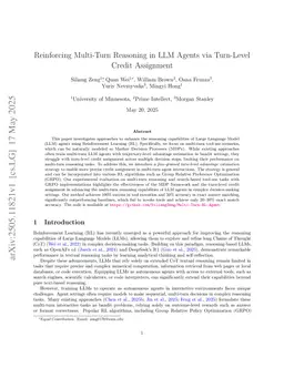Reinforcing Multi-Turn Reasoning in LLM Agents via Turn-Level Reward Design