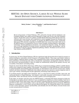 HISTAI: An Open-Source, Large-Scale Whole Slide Image Dataset for Computational Pathology