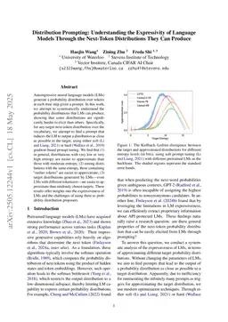 Distribution Prompting: Understanding the Expressivity of Language Models Through the Next-Token Distributions They Can Produce
