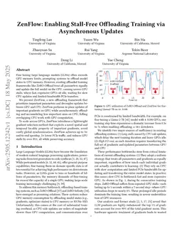 ZenFlow: Enabling Stall-Free Offloading Training via Asynchronous Updates