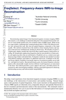 FreqSelect: Frequency-Aware fMRI-to-Image Reconstruction
