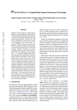 PromptPrism: A Linguistically-Inspired Taxonomy for Prompts