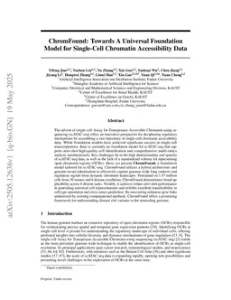 ChromFound: Towards A Universal Foundation Model for Single-Cell Chromatin Accessibility Data
