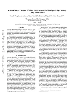 Calm-Whisper: Reduce Whisper Hallucination On Non-Speech By Calming Crazy Heads Down