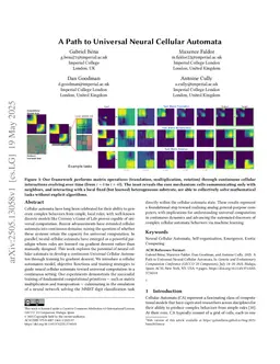 A Path to Universal Neural Cellular Automata
