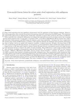 Cross-modal feature fusion for robust point cloud registration with ambiguous geometry