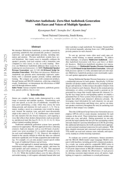 MultiActor-Audiobook: Zero-Shot Audiobook Generation with Faces and Voices of Multiple Speakers