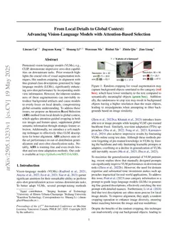 From Local Details to Global Context: Advancing Vision-Language Models with Attention-Based Selection