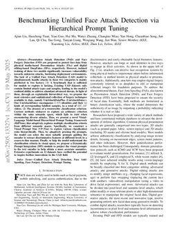 Benchmarking Unified Face Attack Detection via Hierarchical Prompt Tuning