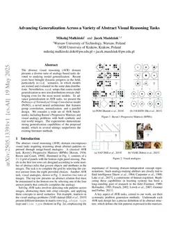 Advancing Generalization Across a Variety of Abstract Visual Reasoning Tasks