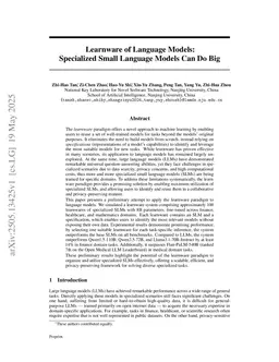 Learnware of Language Models: Specialized Small Language Models Can Do Big